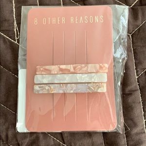 NWT- 8 Other Reasons Hair Clips